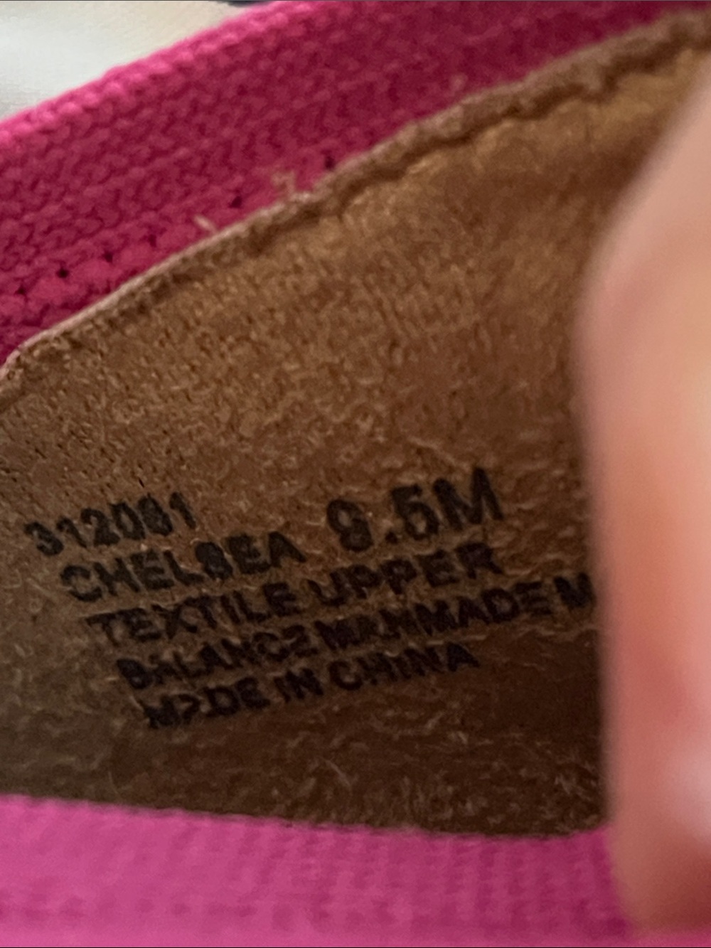 NWT Cynthia Rowley pink breathable textile uppers & comfort insoles flats Sz 9.5 - Picture 9 of 9